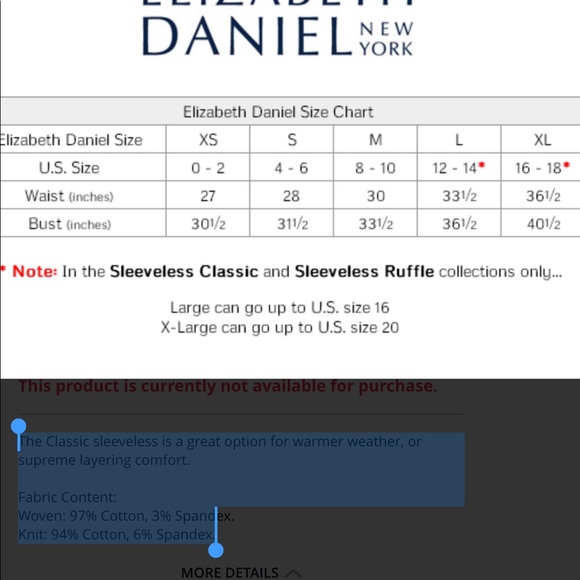 The Sleevless Classic Slate NWT - Picture 2 of 5